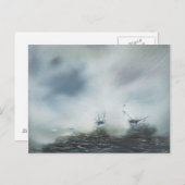 Entdecken Sie eine Reinigung im Nebel Captain Postkarte (Vorne/Hinten)