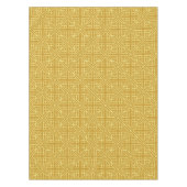 Entdecken Sie elegante geometrische Muster mit Gol Tischdecke (Vorderseite)