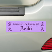 Entdecken Sie Energie des Reiki-Symbols Autoaufkleber (Auf Auto)