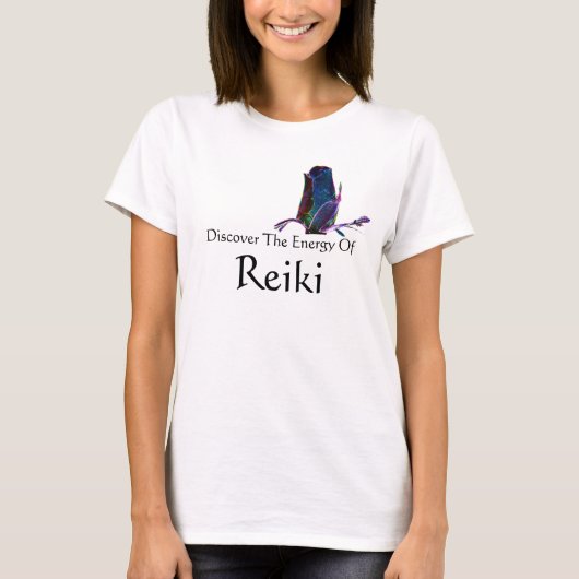 Entdecken Sie Energie von Reiki T-Shirt (Vorderseite)