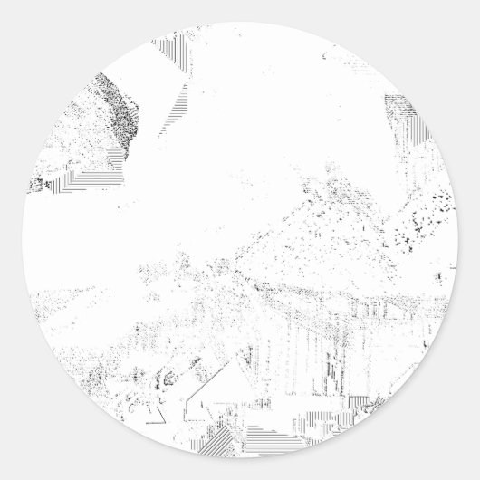 Entdecken Sie hochwertige, klassische Round-Sticke Runder Aufkleber (Vorderseite)