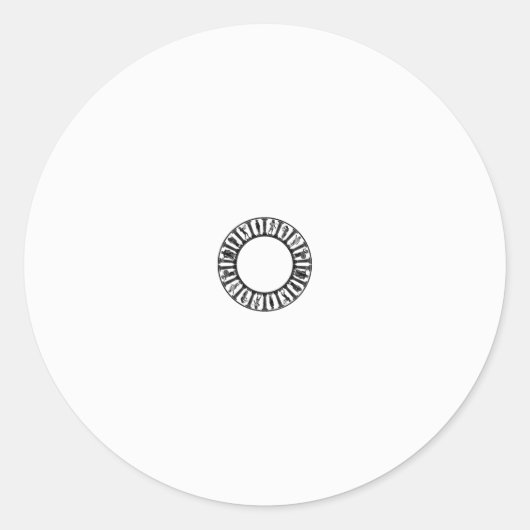 Entdecken Sie hochwertige, klassische Round-Sticke Runder Aufkleber (Vorderseite)