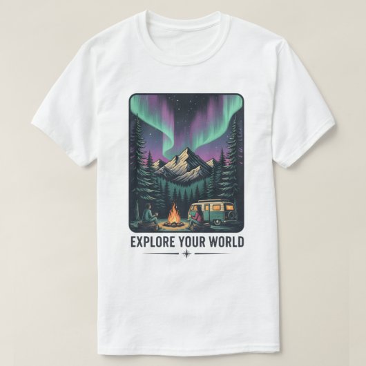 Entdecken Sie Ihr Welterlebnis T-Shirt (Design vorne)