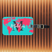 Entdecken Sie Ihre Wanderlust: Personalisierte Wel Gepäckanhänger