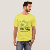 Entdecken Sie Ihren Horizont T-Shirt (Vorne ganz)