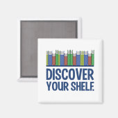 Entdecken Sie Ihren Shelf-Magneten Magnet (Vorderseite/Rückseite)