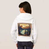 "Entdecken Sie Kunst, die Sie tragen können" Hoodie (Schwarz voll)