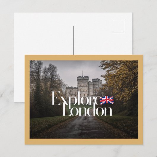 Entdecken Sie London Postkarte (Vorne/Hinten)