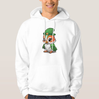 Entdecken Sie 'LuckyFeather' - Adorable St. Patric Hoodie