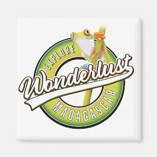 Entdecken Sie Madagascar wonderlust Magnet