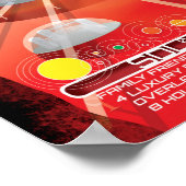 Entdecken Sie Mars mit der ganzen Familie Poster (Ecke)