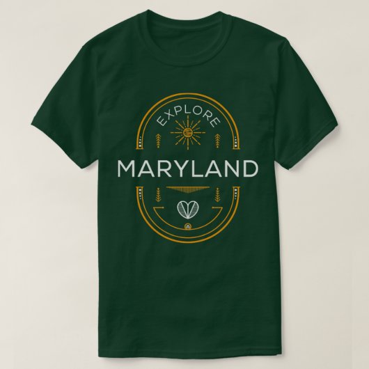 Entdecken Sie Maryland Design T-Shirt (Design vorne)