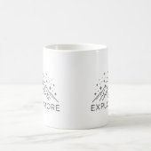Entdecken Sie Mehr Bergabenteuer-Kaffeetasse Kaffeetasse (Mittel)