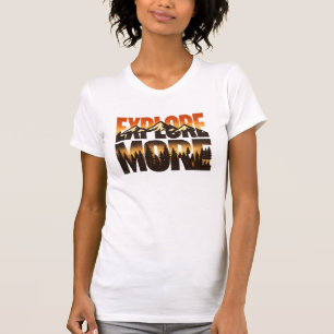 Entdecken Sie mehr Vintage-Berg-Abenteuer im Freie T-Shirt