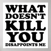 Entdecken Sie Mich Funny Poster (Vorne)