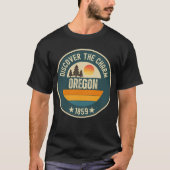 Entdecken Sie Oregon - Designs für jede Lover T-Shirt (Vorderseite)
