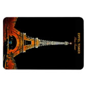 Entdecken Sie Paris ganz oben: Der Eiffelturm flex Magnet (Horizontal)