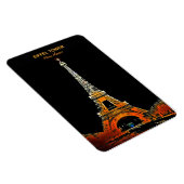Entdecken Sie Paris ganz oben: Der Eiffelturm flex Magnet (Rechte Seite)