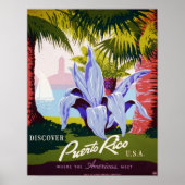 Entdecken Sie Puerto Rico Poster (Vorne)