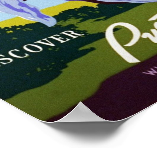 Entdecken Sie Puerto Rico Poster (Ecke)