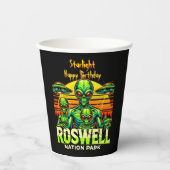 Entdecken Sie Roswell's UFO Hotspot noch heute! Pappbecher (Vorderseite)
