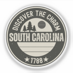 Entdecken Sie South Carolina - Designs für jeden L Aufkleber