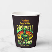 Entdecken Sie UFO Lore in Roswell! Pappbecher (Vorderseite)