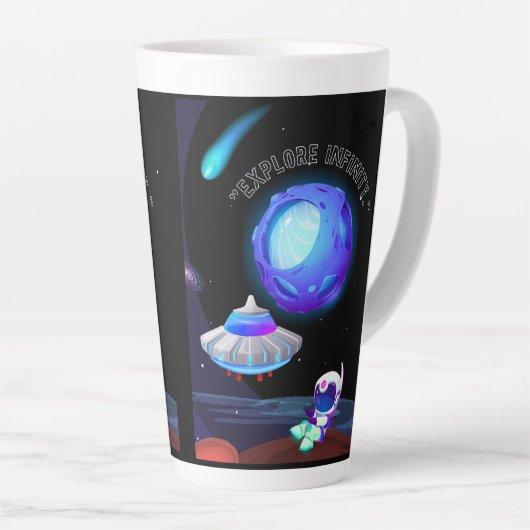 Entdecken Sie Unendlichkeit Milchtasse (Rechte Ecke)