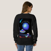 Entdecken Sie Unendlichkeit Sweatshirt (Schwarz voll)