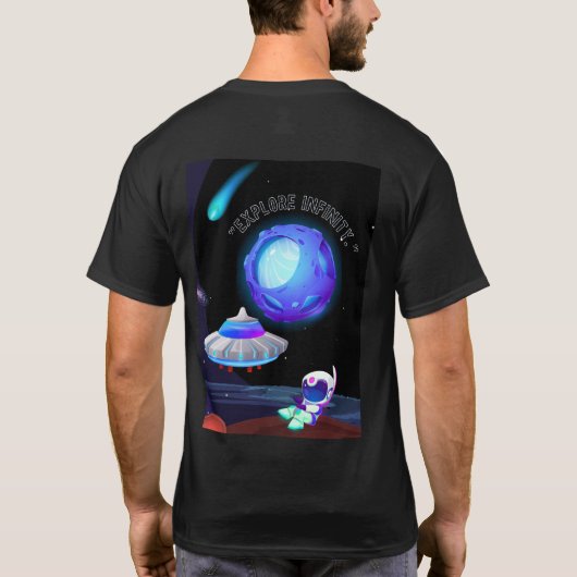 Entdecken Sie Unendlichkeit T-Shirt (Rückseite)