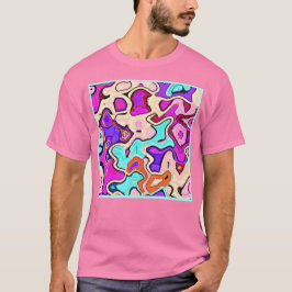 Entdecken Sie unsere farbenfrohen Muster Kunst T-Shirt