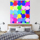 Entdecken Sie unsere stilvollen farbenfrohen Muste Leinwanddruck (Insitu (Schlafzimmer))