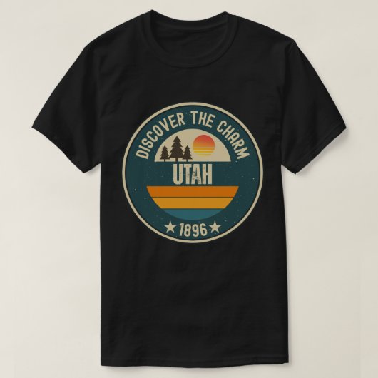 Entdecken Sie Utah - Designs für jede Lover T-Shirt (Design vorne)