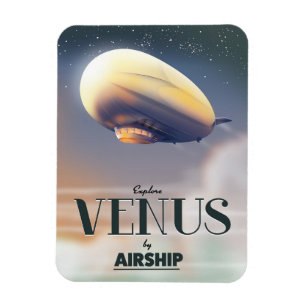 Entdecken Sie Venus mit dem Flugzeug Magnet