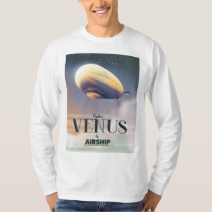 Entdecken Sie Venus mit dem Flugzeug T-Shirt