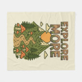 Entdecken Sie weitere Berge | Pilz-Wanderabenteuer Fleecedecke (Vorderseite (Horizontal))