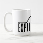 Entdecken Sie weitere minimalistische Berg-Kaffeet Kaffeetasse (Links)