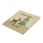 Entdecken Sie Wildtiere haben Kinder zu entdecken Fliese (Seite)