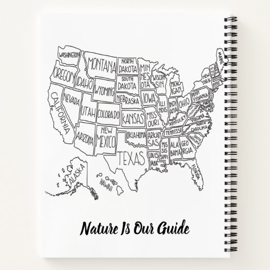 Entdecken Sie Wisconsins landschaftlichen Charme! Notizblock (Rückseite)