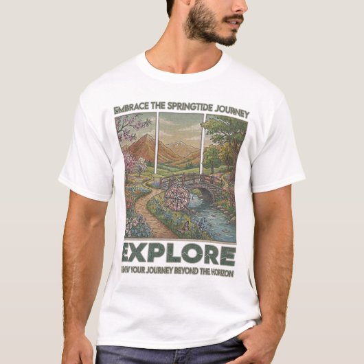 Entdecken T-Shirt (Vorderseite)
