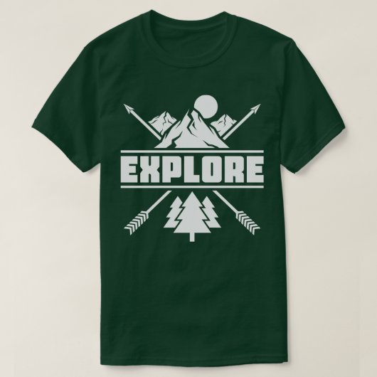 Entdecken T-Shirt (Design vorne)