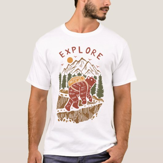 Entdecken T-Shirt (Vorderseite)
