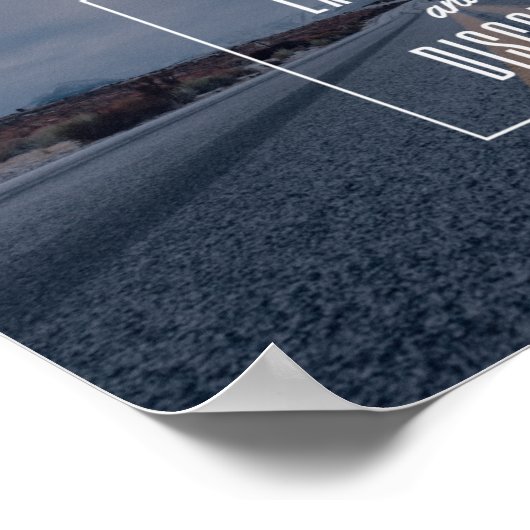 Entdecken und entdecken poster (Ecke)