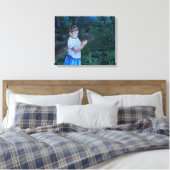 Entdecken von Firefants Leinwanddruck (Insitu (Schlafzimmer))
