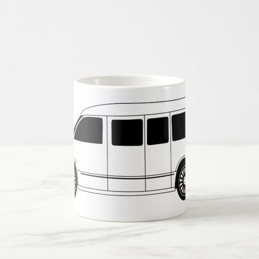 Entdecker Campervan Kaffeetasse (Mittel)