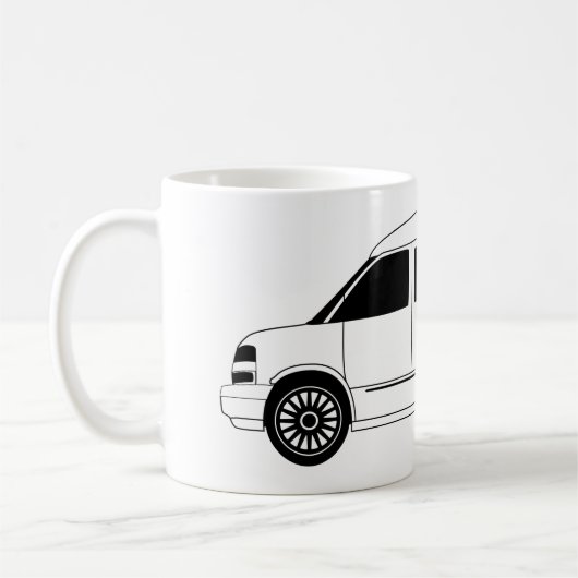 Entdecker Campervan Kaffeetasse (Links)