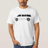 Entdecker Campervan T-Shirt (Vorderseite)