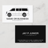 Entdecker Campervan Visitenkarte (Vorne/Hinten)