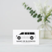 Entdecker Campervan Visitenkarte (Stehend Vorderseite)