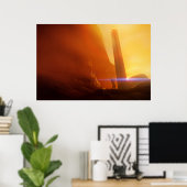 Entdecker der monolithischen Science Fiction Poster (Heimbüro)